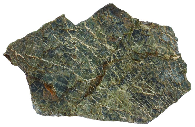 Serpentinite from the Troodos Ophiolite, Cyprus. Width of sample: 11 cm.