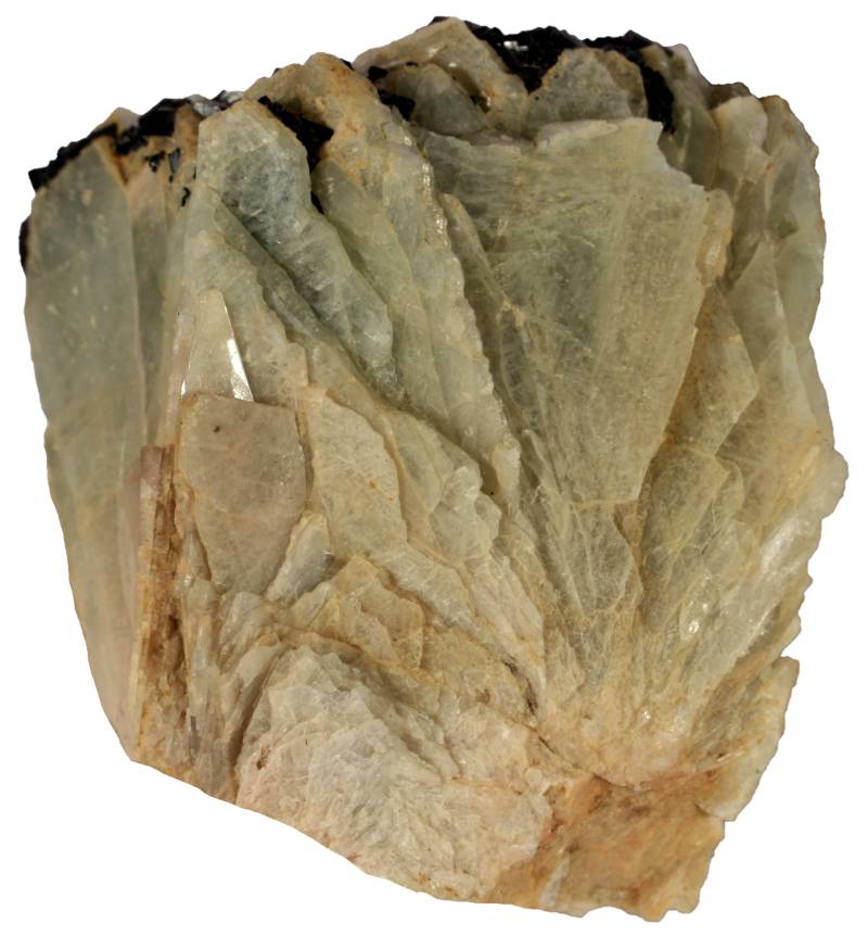 Cleavelandite (variety of albite).