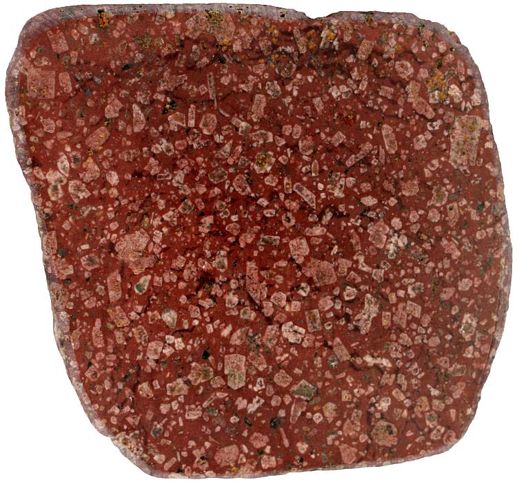 porfyr rock sample