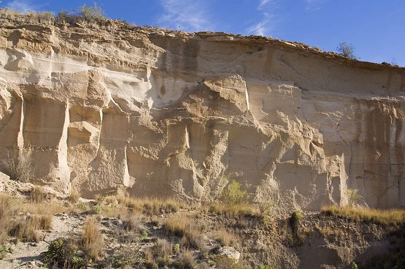 Ignimbrite outcrop