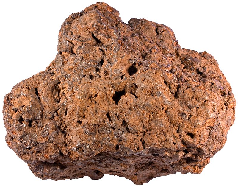 Bog iron. Width of sample 12 cm.