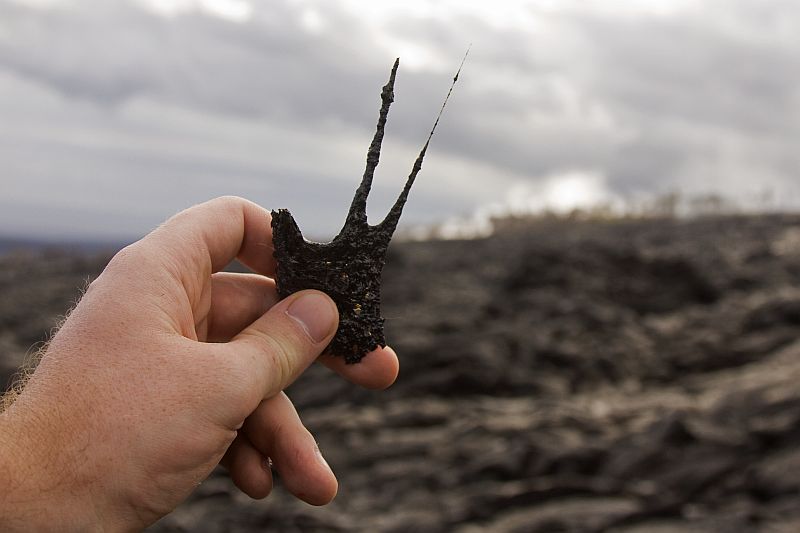 Pele's hair