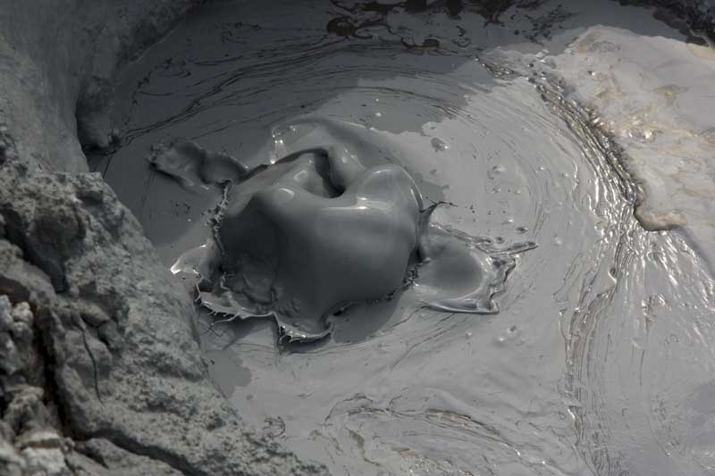 Mudpot på Island