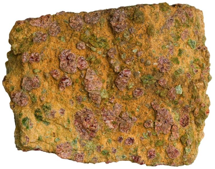 Ganet in peridotite