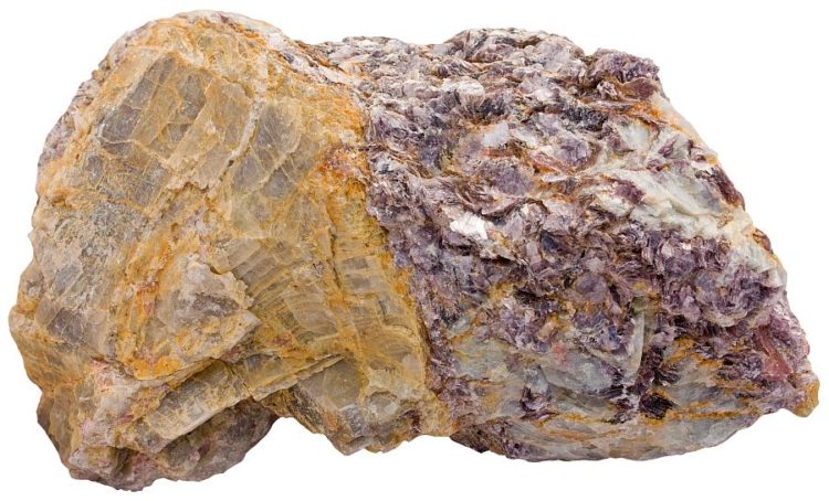 lepidolite clevelandite pegmatite