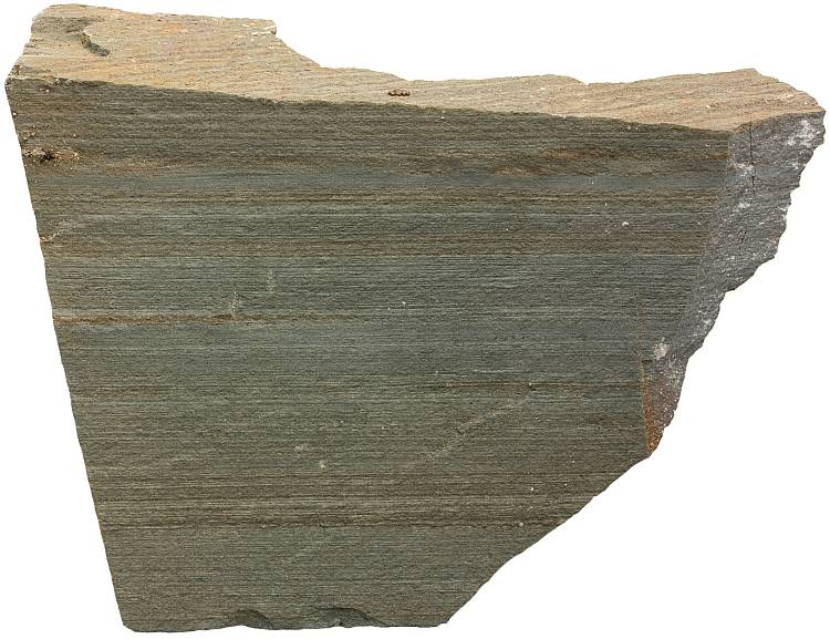 Finely laminated shale