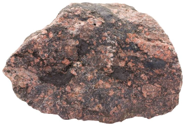 Magnetite in syenite