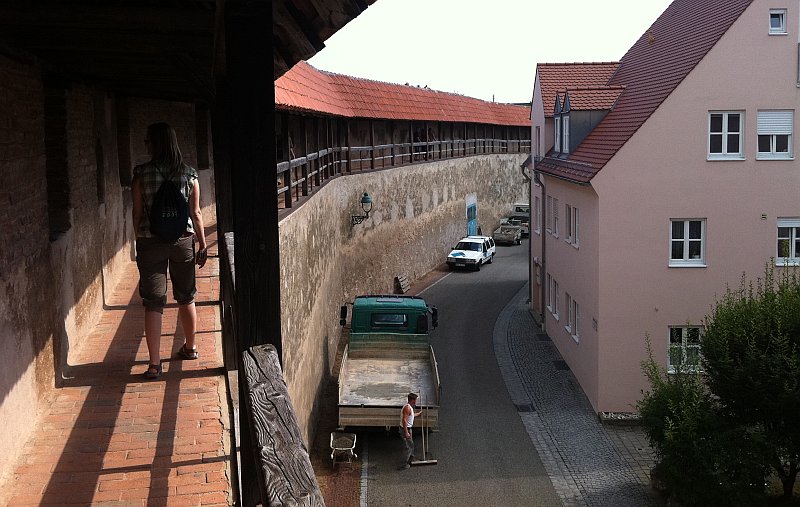 City wall of Nördlingen