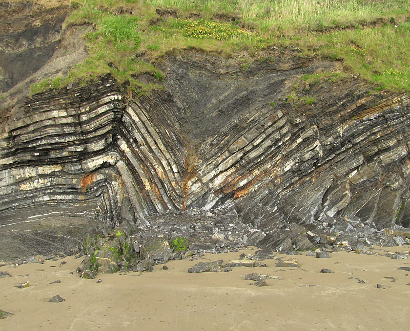 Folds at Loughshinny