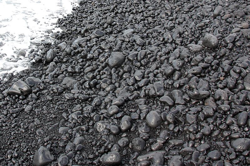 Basalt pebbles