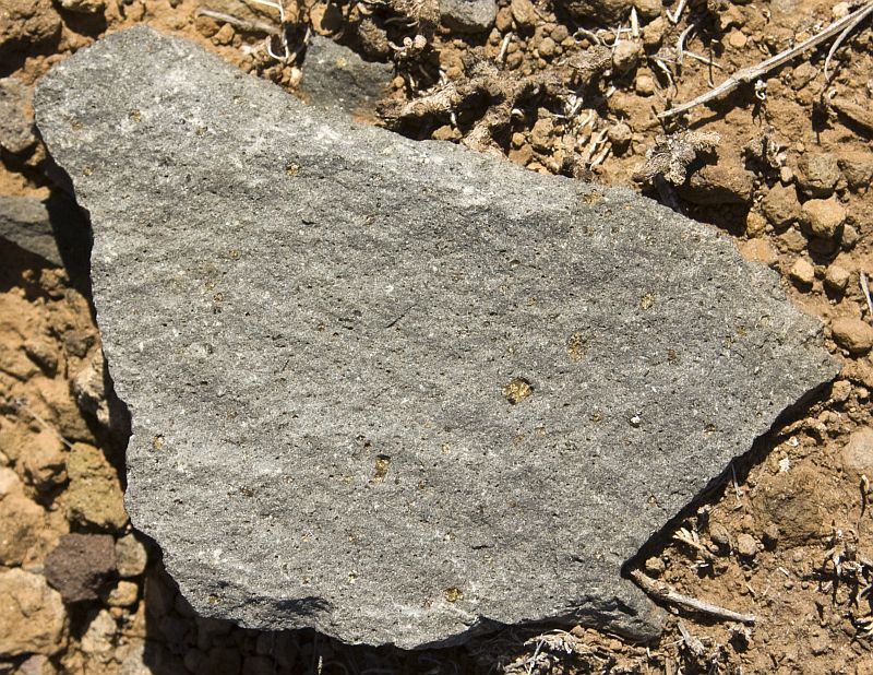 Trachybasalt from Hawaii.