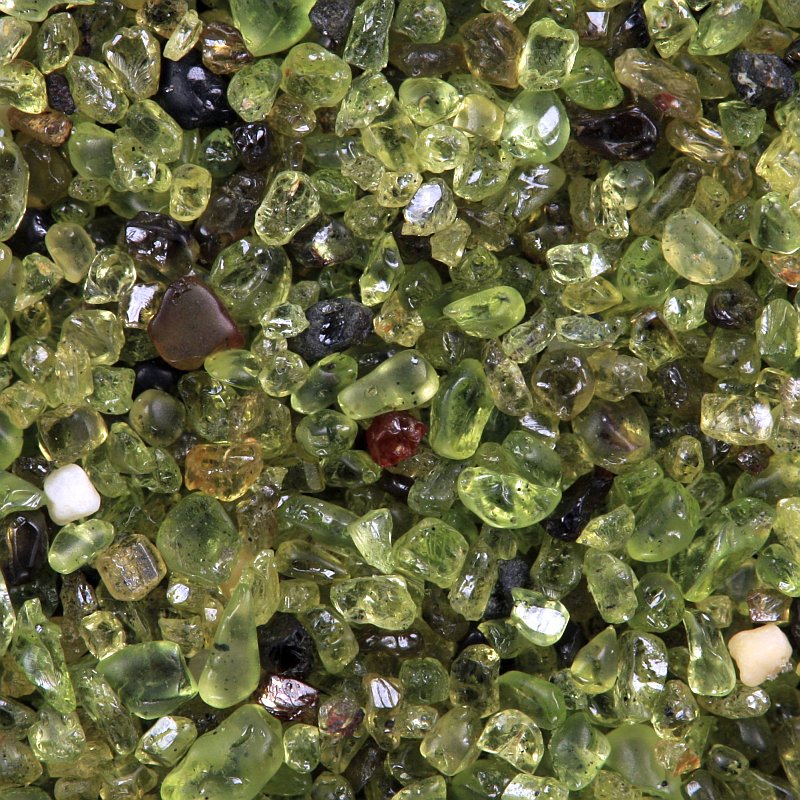 Papakolea olivine sand