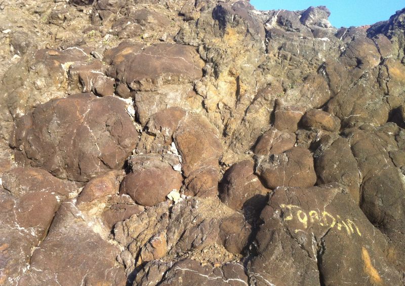 Pillow lava in Cyprus