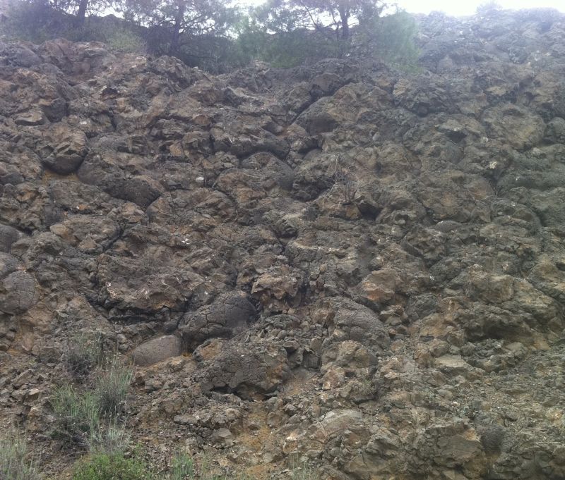 Pillow lava in Cyprus