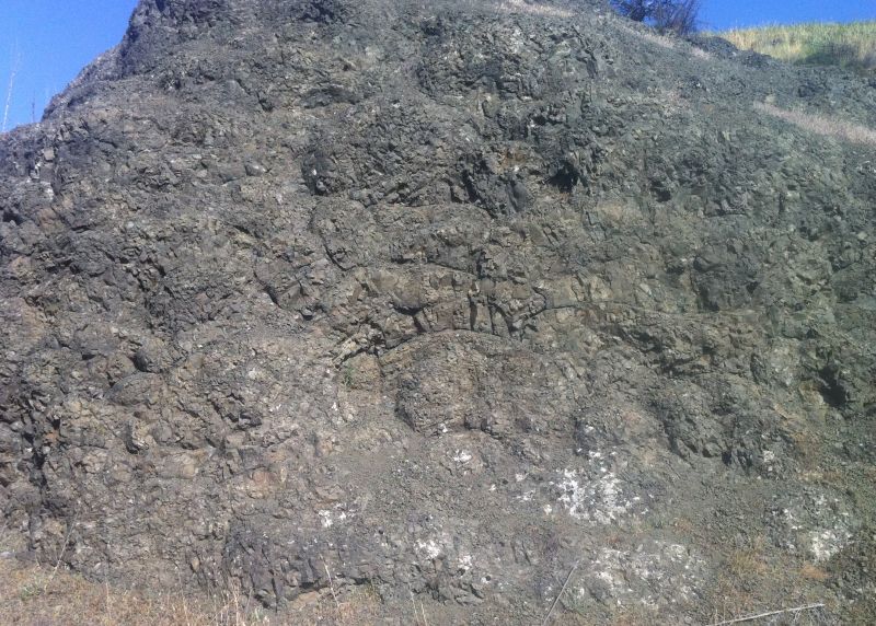 Pillow lava in Cyprus