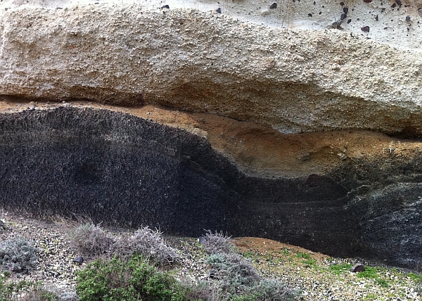Santorini tephra