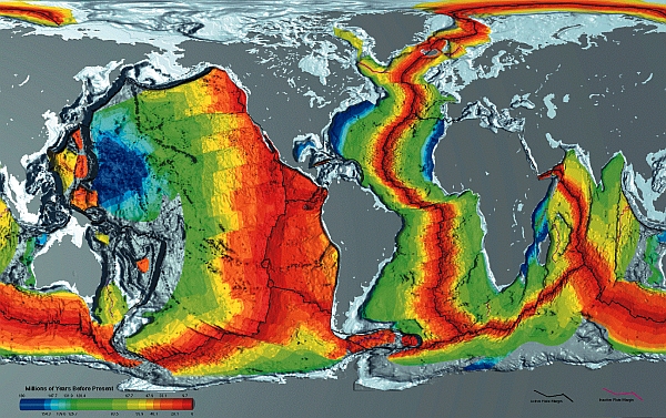 Sea floor age