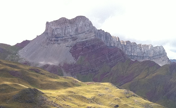 Syncline in the Spanish Pyrenees