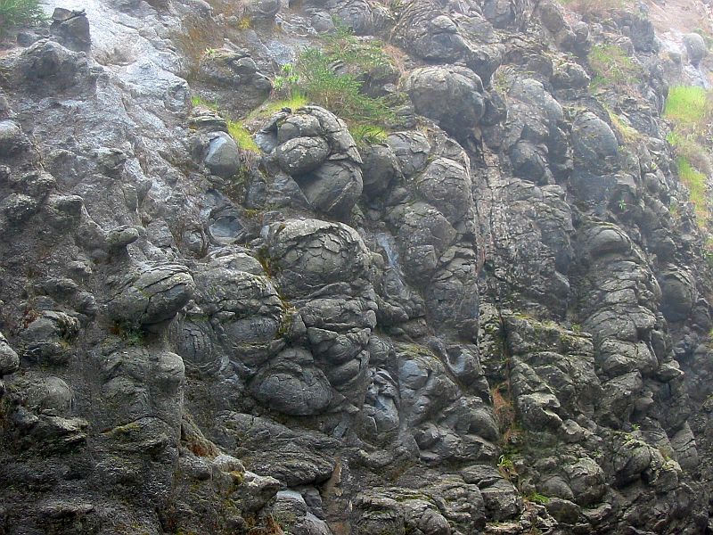 Pillow basalt in Tenerife