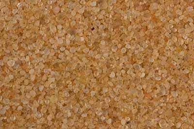 What is sand made of